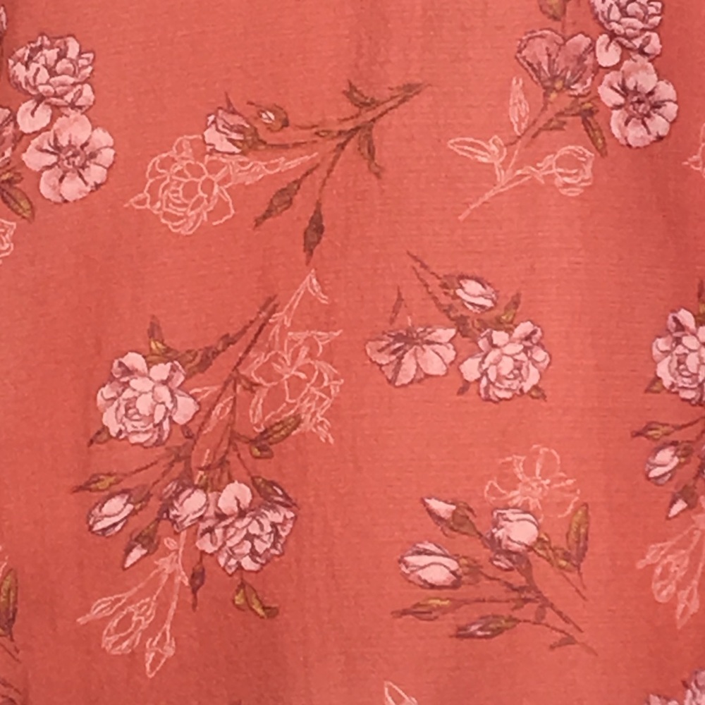 JOLT Cold Shoulder Embroidered Floral Blouse - Picture 7 of 8